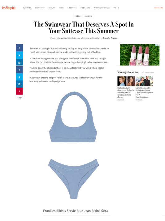 Frankies bikinis InStyle Australia su...