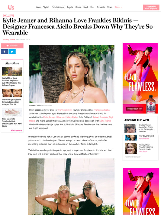 Frankies Bikinis Kylie Jenner Rihanna