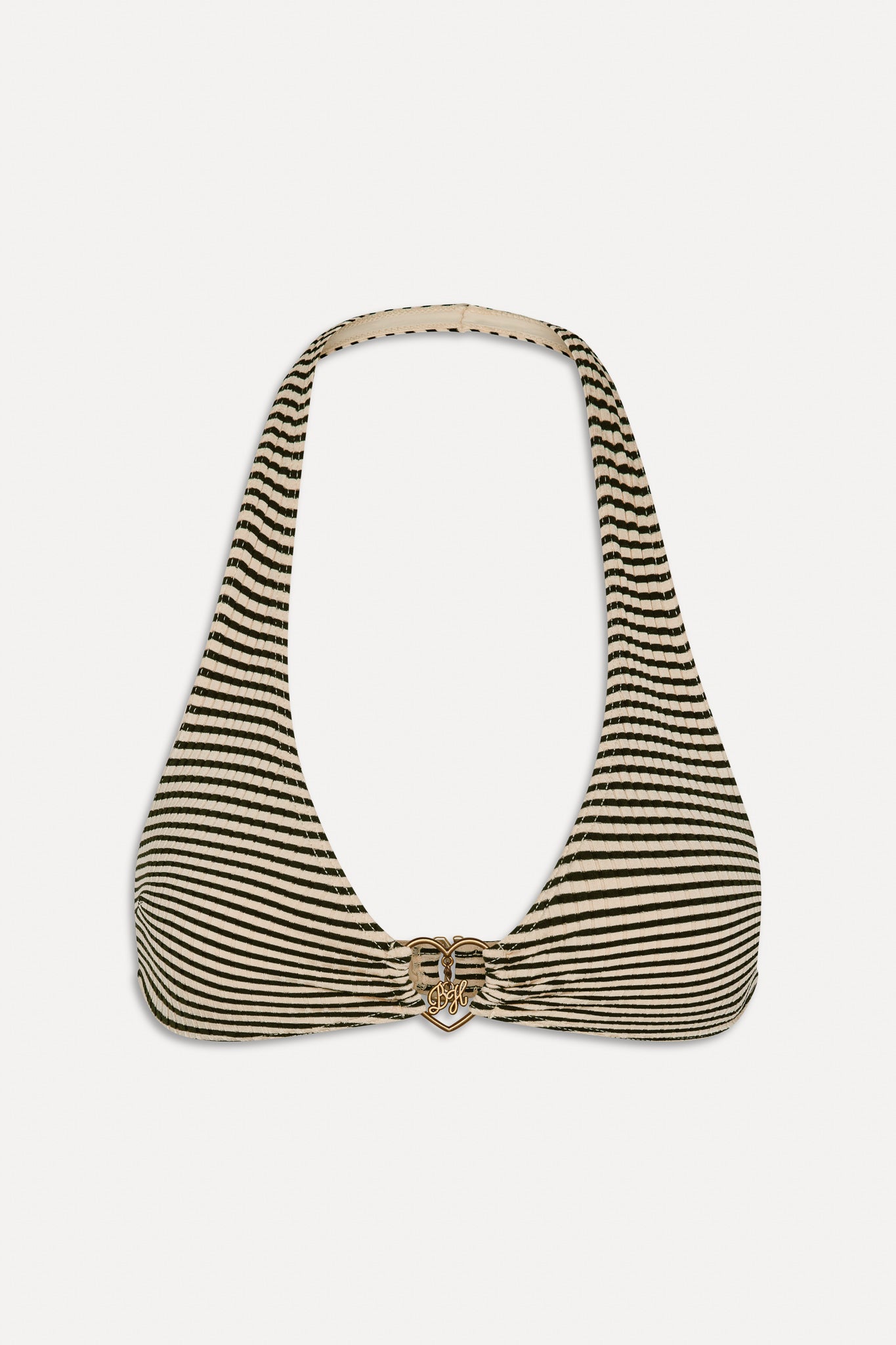 x BELLA HADID Beau Halter Bikini Top  Lasso