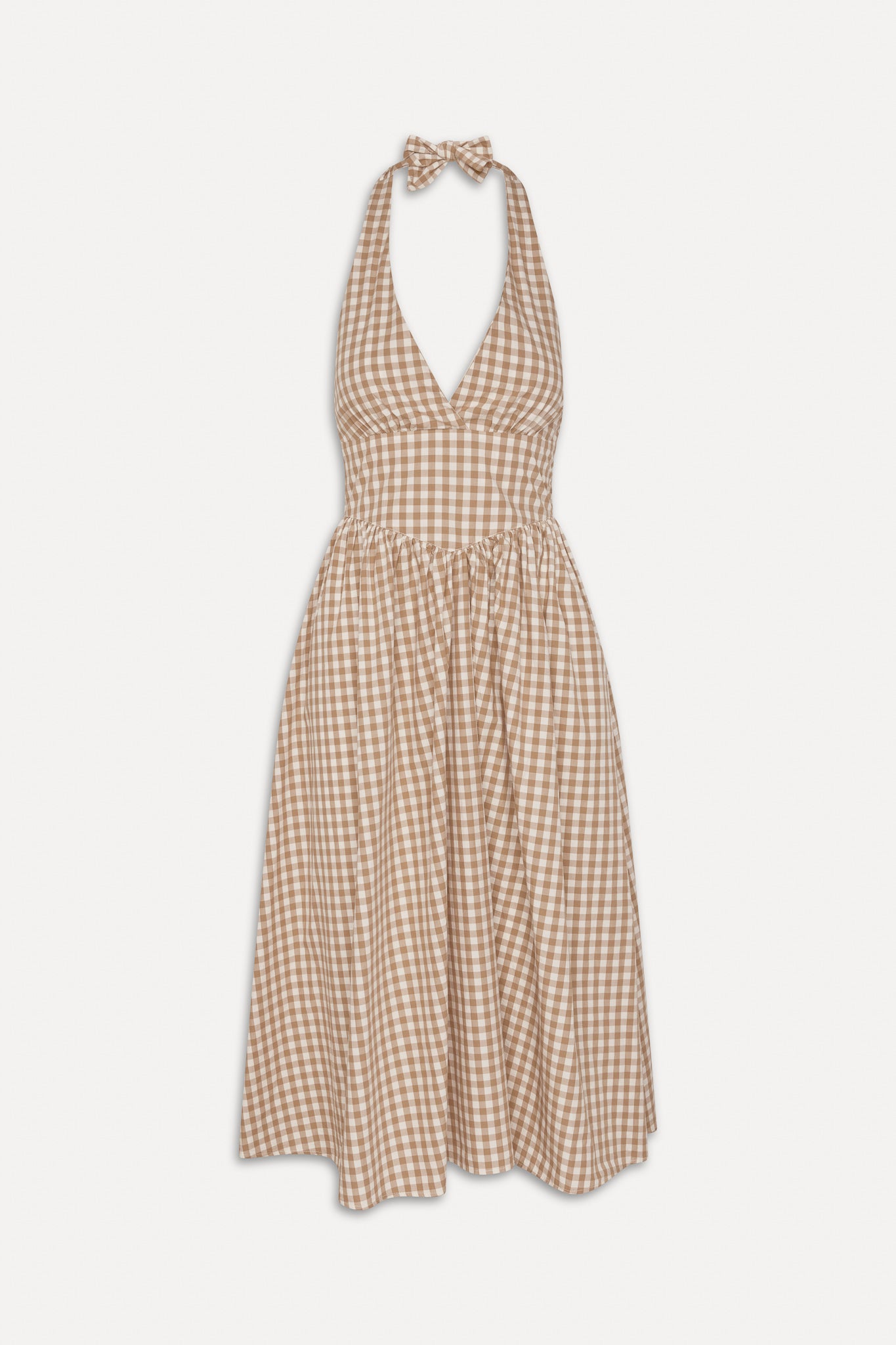 x BELLA HADID Prairie Midi Dress  Rodeo Gingham