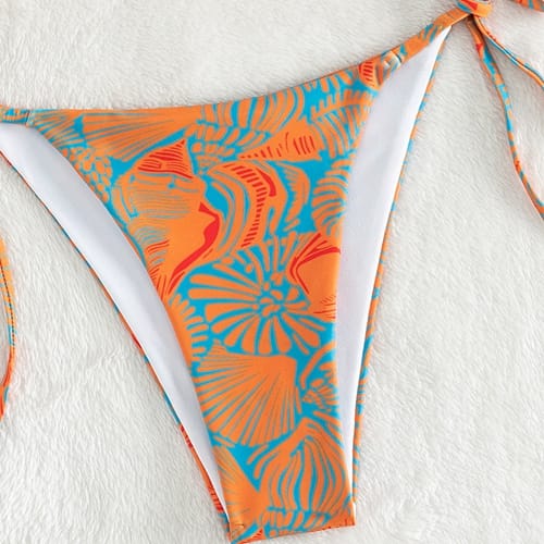 Print Brazilian Bikini Set