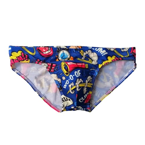 Print Men Triangle Swim Trunk